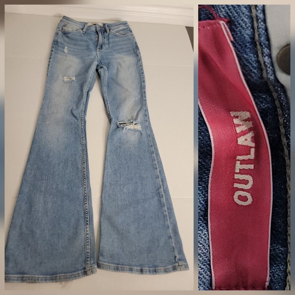 Idyllwind by Miranda Lambert Jeans Sz 2 Outlaw High Rise Flared Western Festival